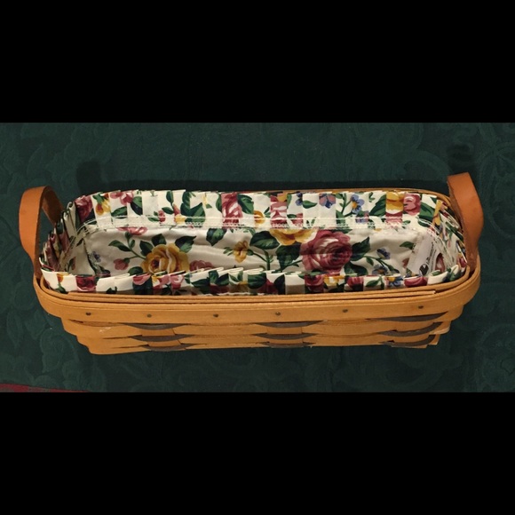 LONGABERGER Cracker Basket, Fabric Liners/Inserts